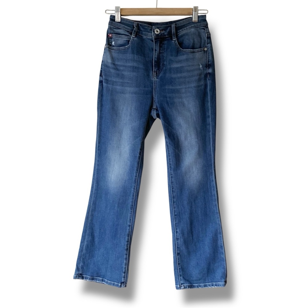 Miss Sixty Flare Jeans in Medium Blue Wash Size 25